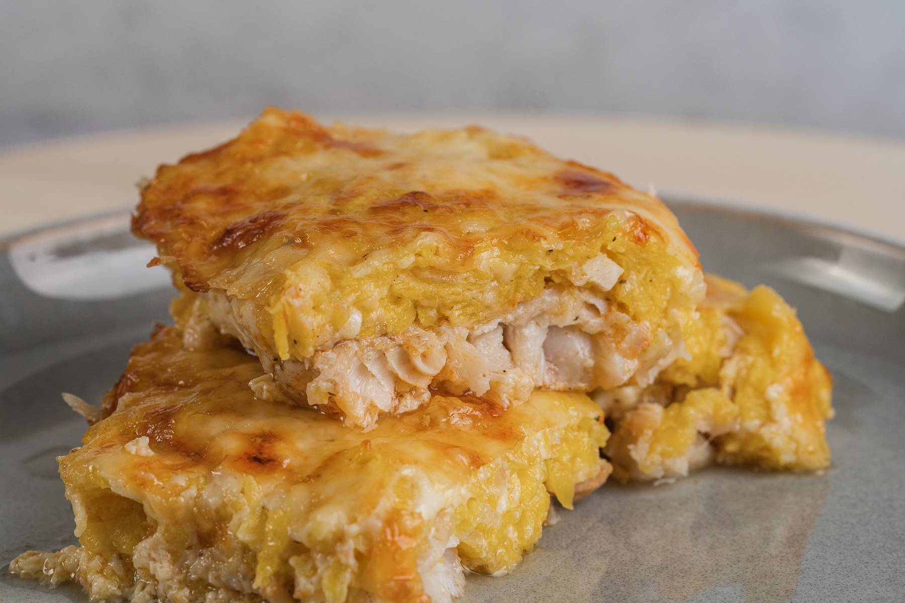 Kürbis Fisch Gratin | Leckere Meal Prep