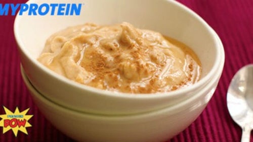 Bananen-Süßkartoffel Protein Pudding