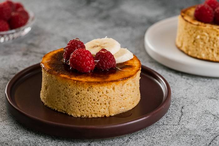 Japanische Pfannkuchen | Gesundes Dessert Rezept