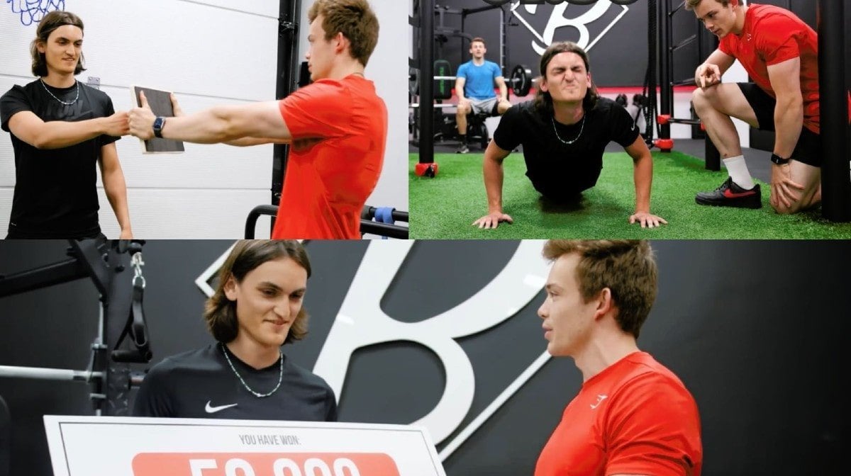 Fan gewinnt 50.000 Abonnenten durch eine Fitness-Challenge