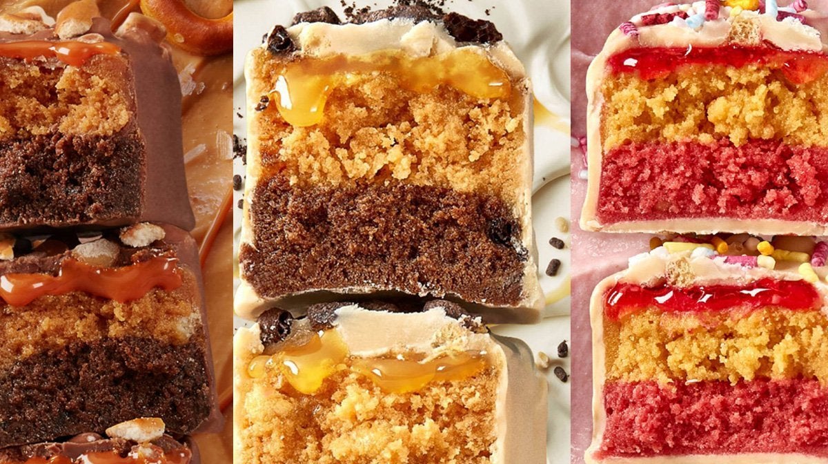 Probiere unsere brandneuen Riegel & Geschmacksrichtungen | Layered Bars