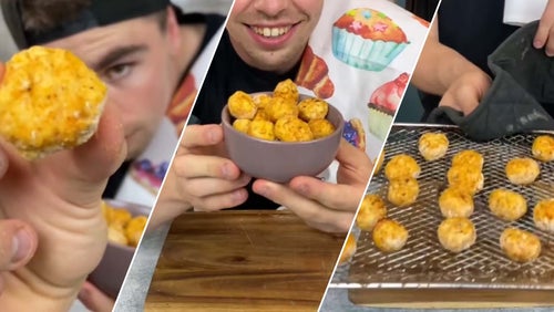Proteinreiches Popcorn Hähnchen