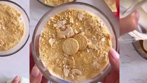 Goldene Overnight Protein Weizenbiskuits