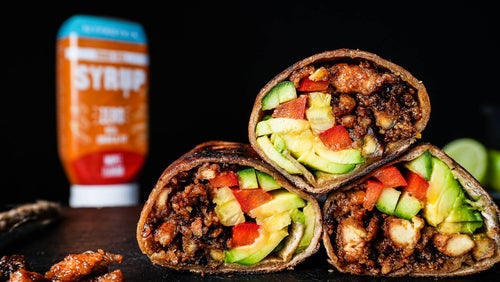 Tofu-Hack Wraps | Vegane Meal-Prep