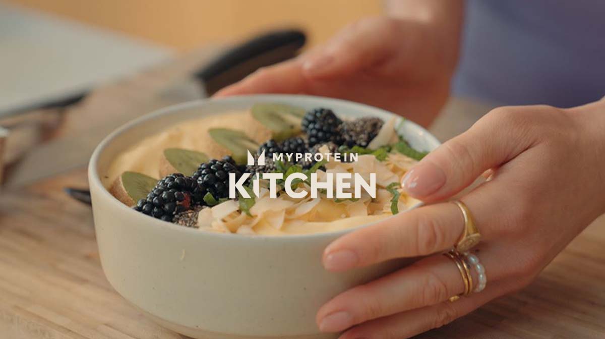 Orangen & Mango Protein Smoothie Bowl