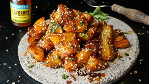 Teriyaki Chili Kartoffelecken