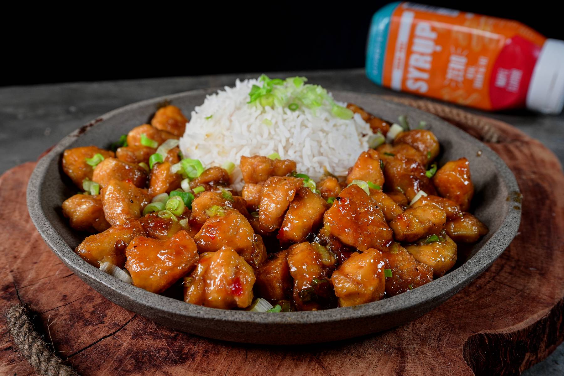 Tofu-Hähnchen Süß-Sauer | Vegane Meal-Prep