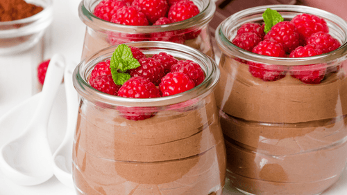 Schokoladen Protein Pudding