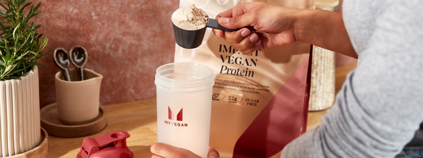 Vegane Alternativen zu Whey Protein