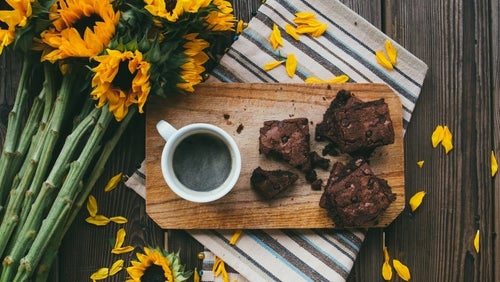 Süßkartoffel Protein Brownies