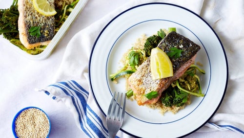Cajun Lachs mit Gemüse | Meal Prep für 3 Tage