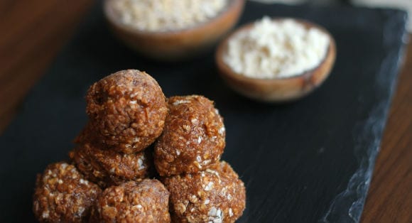 Süßkartoffel Proteinbällchen