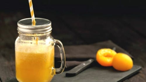 Cremiger Pfirsich Smoothie