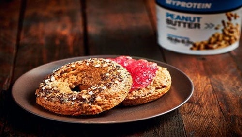Peanut Butter & Jelly Bagel