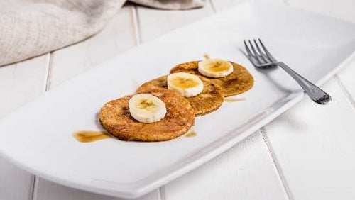 Toffee Protein Pancakes