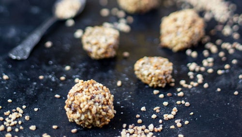 Haselnuss Protein Balls