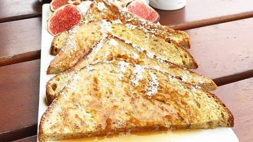 French Toast mit Granatapfel | Snack Rezept