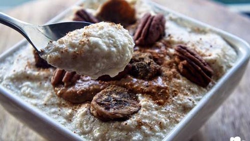 Proteinreiches Eiklar-Porridge | Eiweiss Rezepte