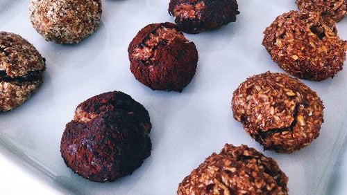 Quark´n Oats Kokos-Bällchen | Gesundes Protein Snack Rezept