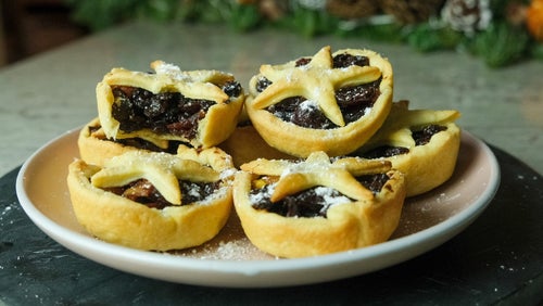 Super-einfache Weihnachts-Minzkuchen