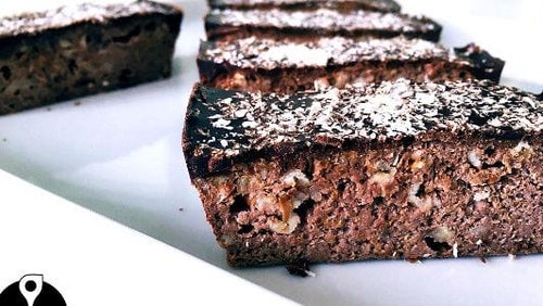 Schokoladen Flapjack | Hausgemachter Haferriegel