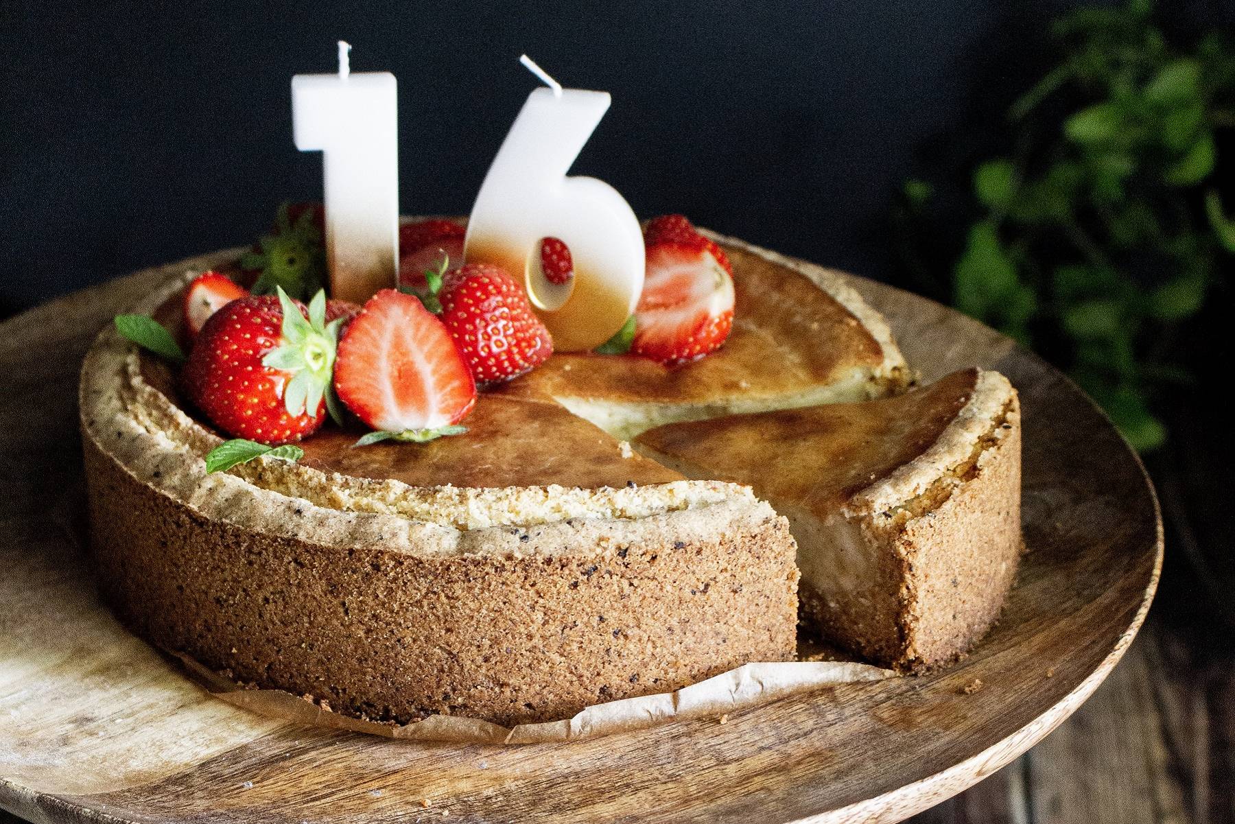 Erdbeer-Käsekuchen | Happy Birthday Myprotein