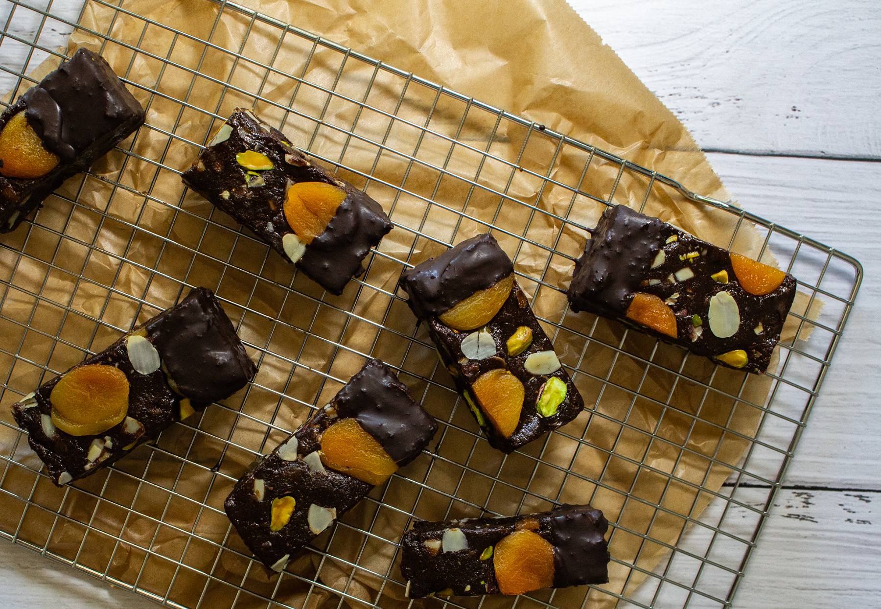 Gooey Erdnussbutter Cookie Riegel