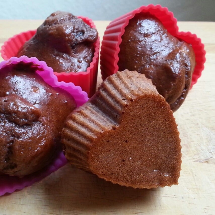 Fettarme Bananen Schoko Muffins