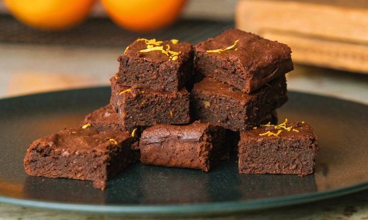 Schoko-Orangen Brownies