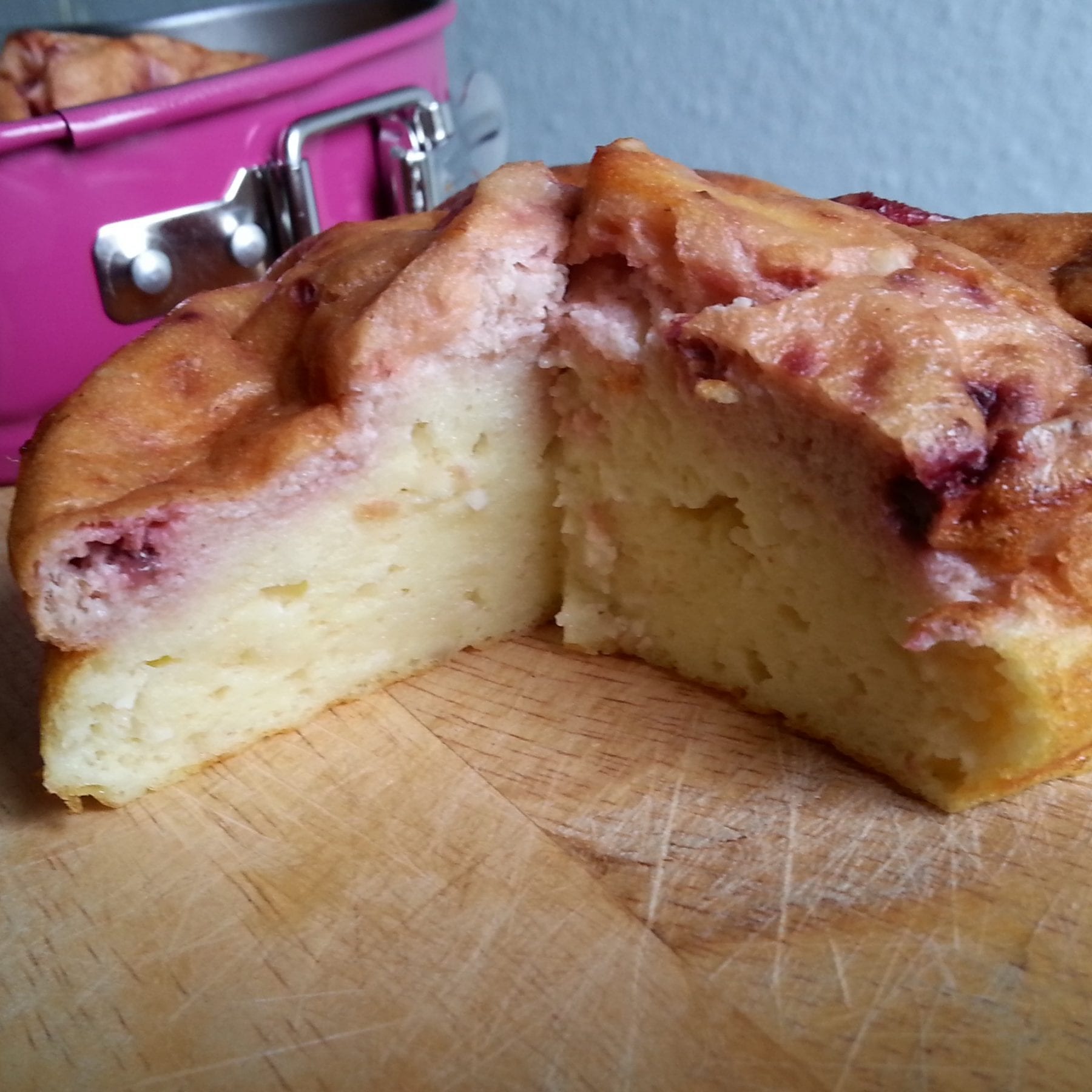 Fettarmer Käsekuchen