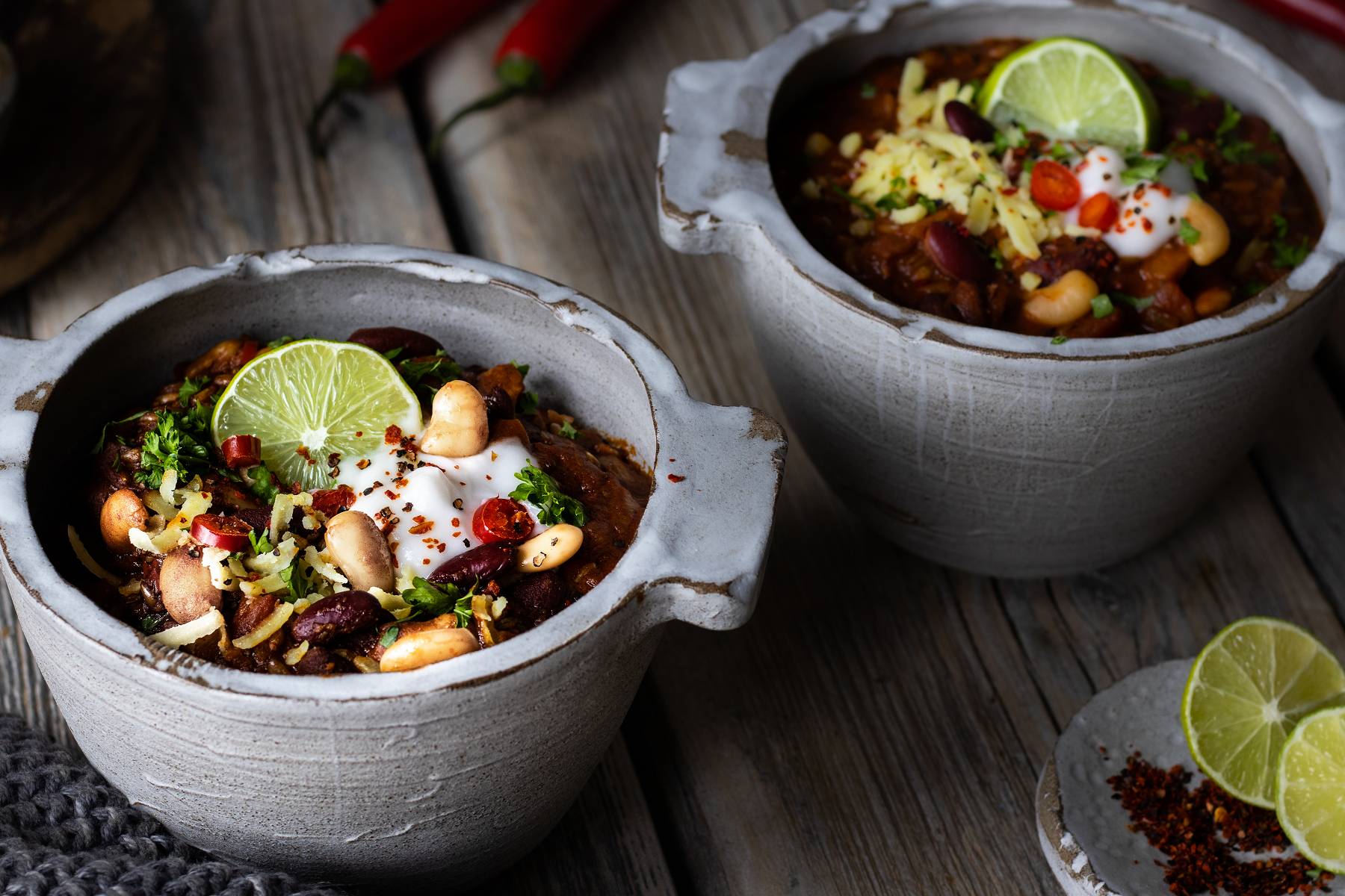 Chili Sin Carne | Veganes Meal Prep