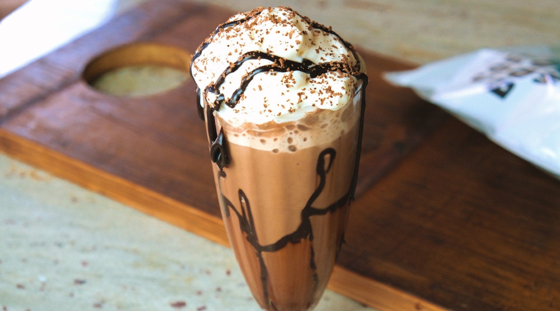 Proteinreicher Mocha Frappe | Kaffee Boost Whey