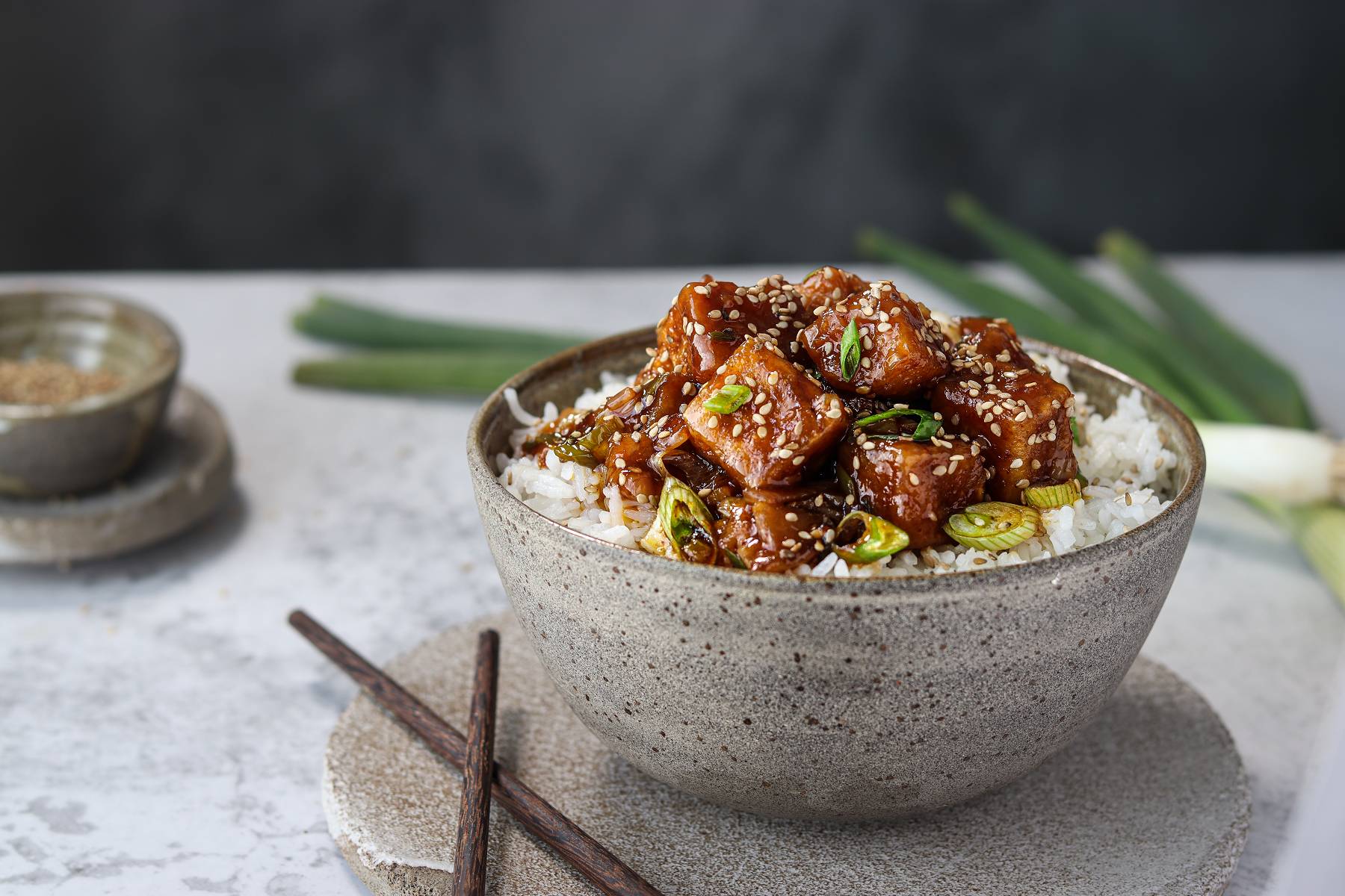 Süß-Sauer Knusper-Tofu | Vegane Hauptmahlzeit