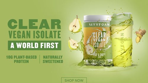 Clear Vegan Isolate is Back | Check Out a World's First in Vegan Protein Drinks