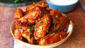 Sticky Honey BBQ Wings