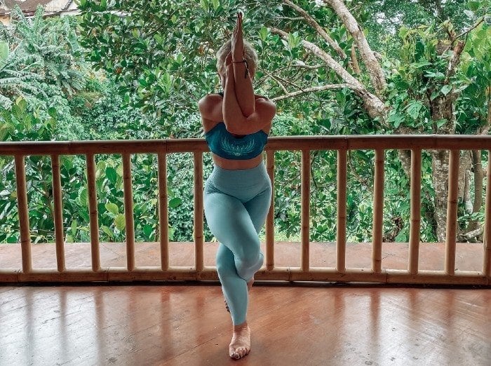 cross-legged yoga pose