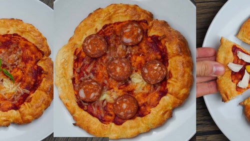Air Fryer Pizza 3-Ways