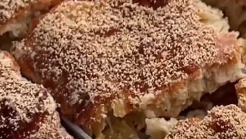 Apple Cinnamon Blondie Bars