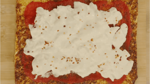 Air-fried Cauliflower Pizza With Burrata
