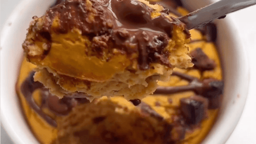 Chocolate Chip Pumpkin Baked Oats
