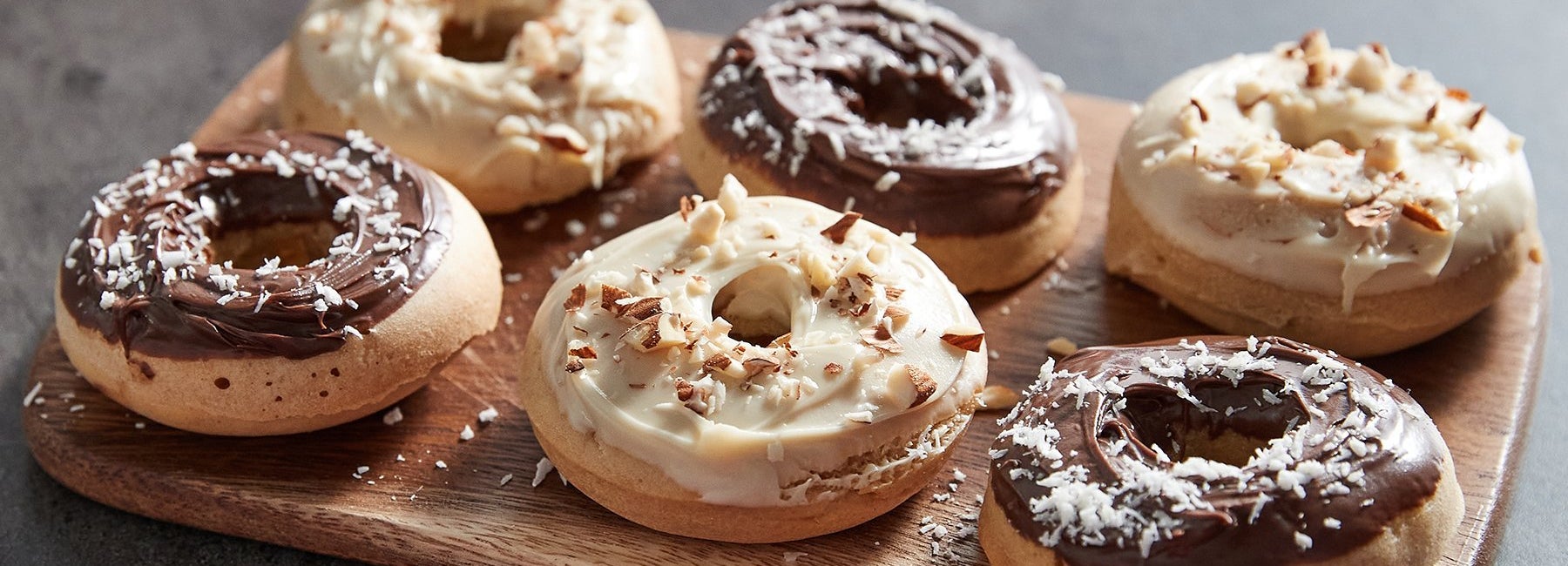 healthy baked donuts