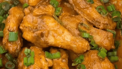 Healthier Baked Buffalo Chicken Wings