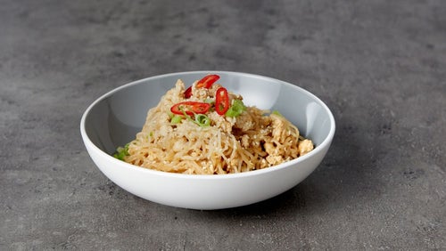 Low-Carb Bang Bang Turkey Noodles | Festive Meal Prep