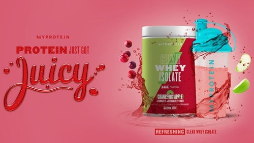 Protein Just Got a Whole Lot Juicier| All New Flavors of Our Clear Whey Isolate