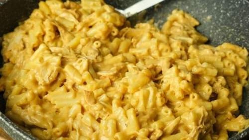 BBQ Pulled Chicken Mac and Cheese
