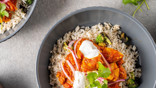 Easy Chicken Curry With Broccoli Rice