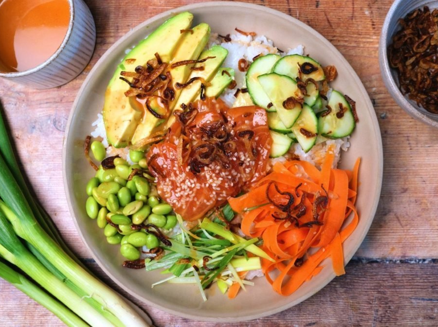 Salmon Poke Bowl Recipe | High-Protein Meal Prep