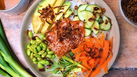Salmon Poke Bowl Recipe | High-Protein Meal Prep