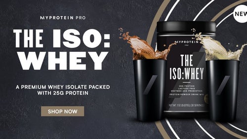 Introducing THE ISO:WHEY | Myprotein PRO Range Welcomes It's First Whey Isolate