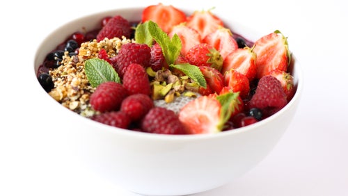 Mixed Berry Boosted Bowl | A Plant-Based Boost To Your Morning Smoothie Bowl